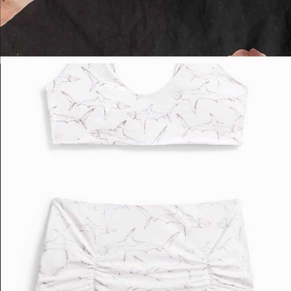 Boys + Arrows Shark Bait Top XS - Picture 2 of 3